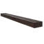 Tablette linéaire non combustible de 84 po avec finition moka-117026466-117223673