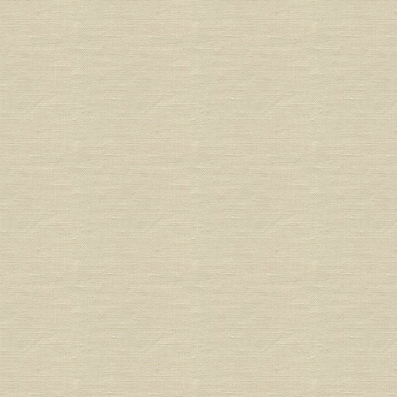 Le Jardin Chinois Bankers 100% Linen Fabric, Cream