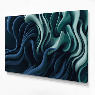 Art mural sur toile Biomorphic Abstraction 26