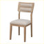 Ensemble de salle à manger 6 pièces de style classique et traditionnel avec 4 chaises rembourrées et un banc-556771362-556771365-556771364