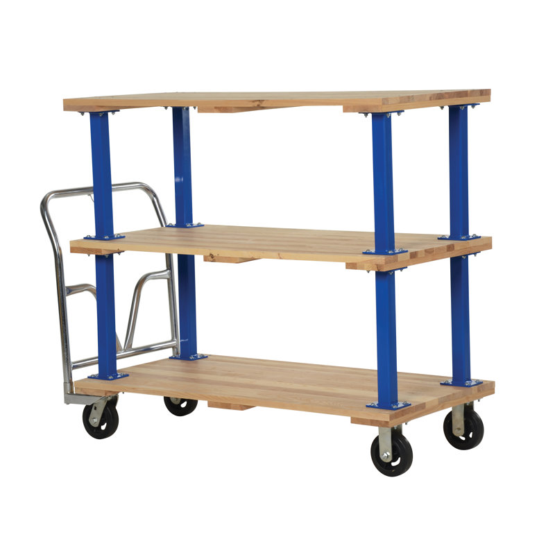 56'' H x 27'' W Utility Cart with Wheels