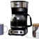 Total Chef Programmable 12 Cup Coffee Maker with Filter Black and Silver