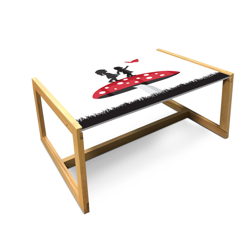 Jaclin Sled Coffee Table, 90cm H x 62cm W x 40cm D