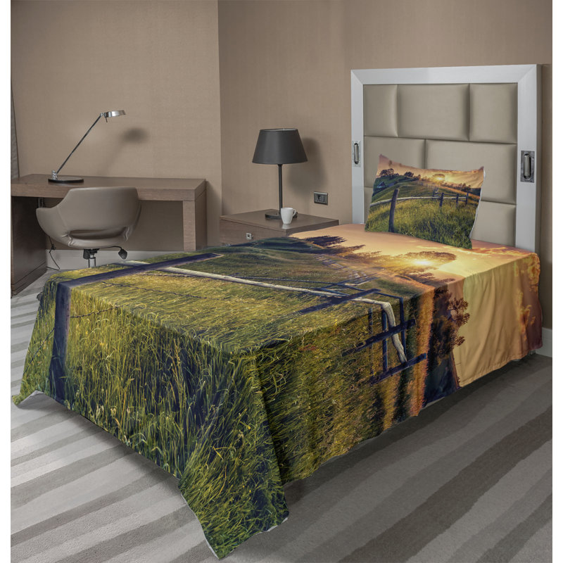 Microfiber Sheet Set, Twin Sheet Set + Fitted Sheet + 1 Pillowcase