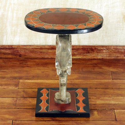 Solid Wood End Table