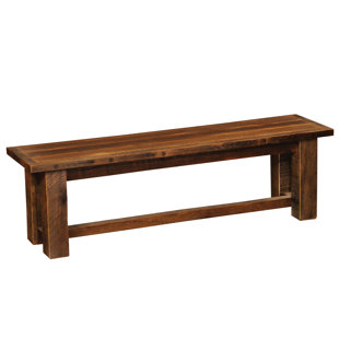 Banc en bois massif 