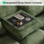 L'ensemble de salon inclinable 3 pièces Sherry comprend un fauteuil inclinable de 34 po. Canapé inclinable manuel 80 po et canapé inclinable manuel 67 po-13073377