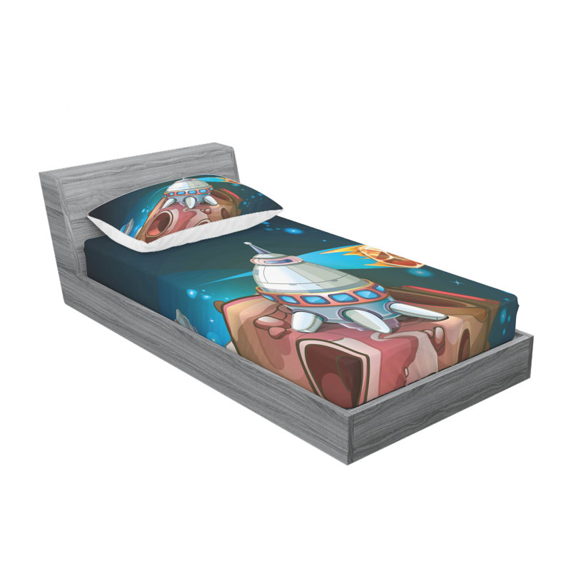 Microfiber Sheet Set, Twin XL Sheet Set with Fitted Sheet