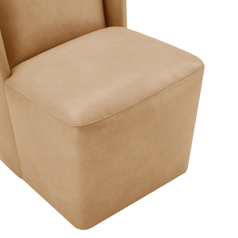 Chaise d'appoint rembourrée Ardeth, Copley Brown Performance, H 33 po x l 23,23 po x P 26 po
