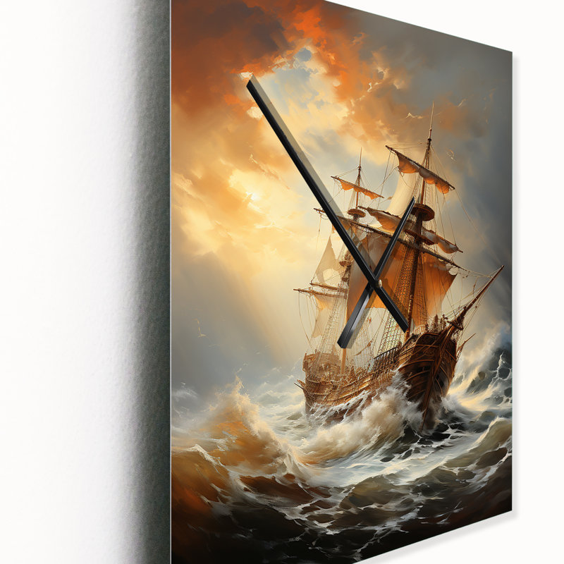 Horloge murale bateau Majestic, Grand