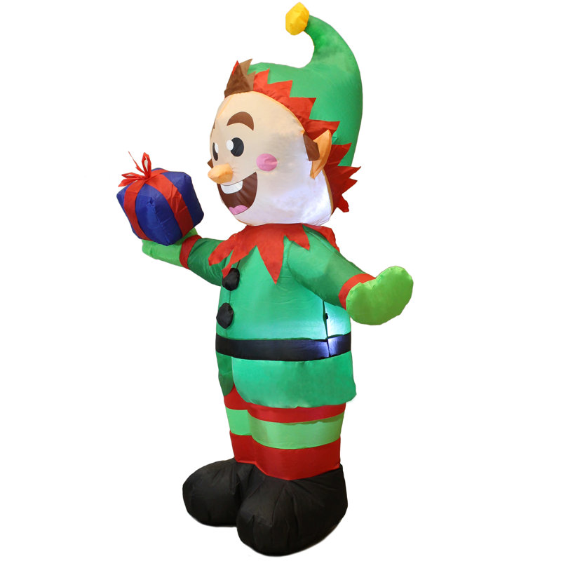 Gonflable de noël elf