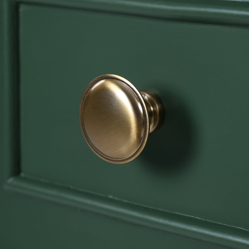 Meuble-lavabo 24 po avec comptoir en céramique, Or, Vert givré