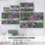 Langage des violettes I - Cavas enveloppés de galerie-1948682825