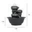 Fontaine de table en H 8 "avec lumière Vahan