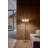 Thesis Floor Lamp - LED - Matte Black Finish - Ivory White Shade-53918735