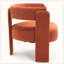 Fauteuil d'appoint pour le salon, fauteuil simple en velours confortable-129505238