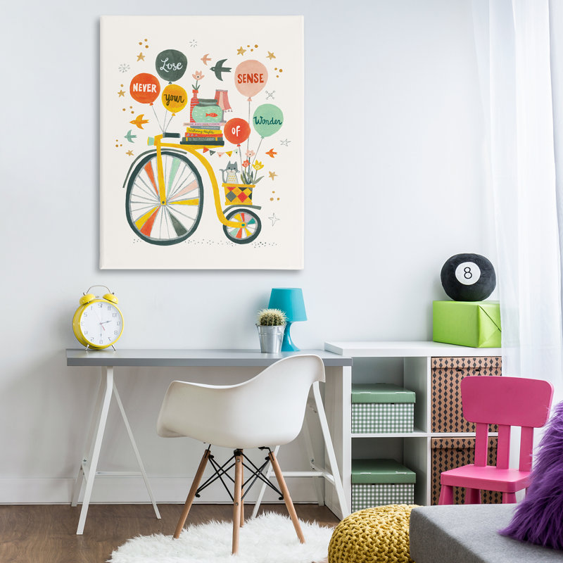 Art mural sur toile «Sense Of Wonder» par Irene Chan, H 48 po x l 36 po