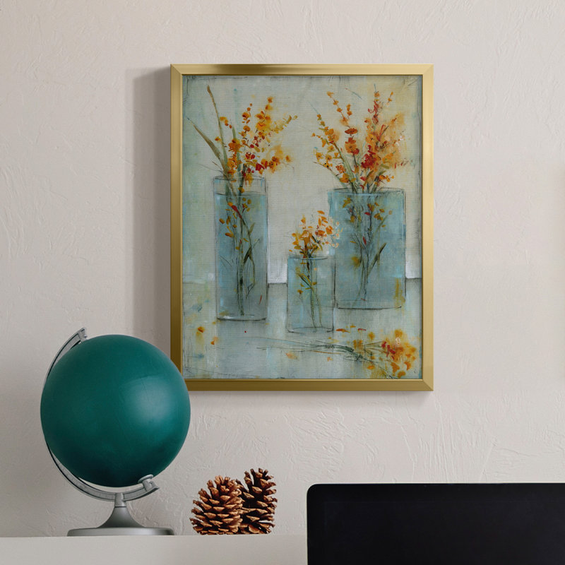 Still Life Study I - Toile avec cadre de qualité supérieure - Prêt à être accroché