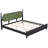 Spacious King Beds, Solid Wood And Mdf Modern Platform Frame For Home