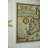 S/3 41.3X1x23.6" Rectangular Canvas Map Wall Art, Multicolored