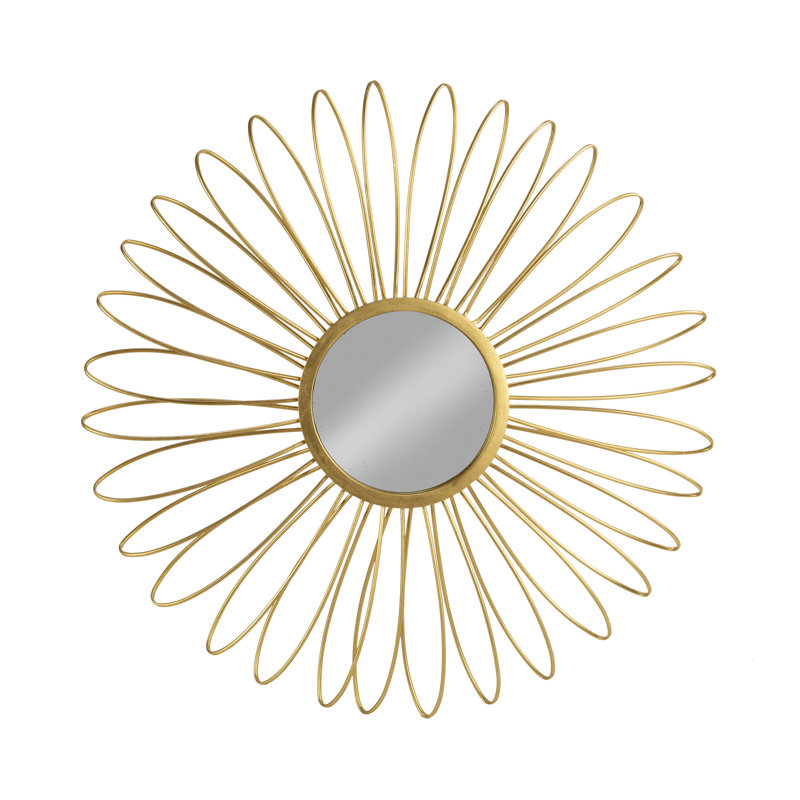 Metal Flat Wall Mirror
