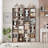 Brenya 8-Tier Thin and Tall Bookshelf with Open Adjustable Shelf-562450310