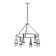 Kentlee 6 - Light Dimmable LED Wagon Wheel Chandelier