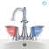 Centerset 2-handle Bathroom Faucet with Drain Assembly