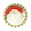 Old St. Nick Handmade Earthenware Dinner Plate