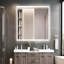 Miroir d'appoint 60 po x 40 po en aluminium