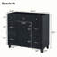 Meuble-lavabo 36 po avec armoire, sans lavabo
