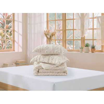 Ensemble d'édredon en microfibre toutes saisons