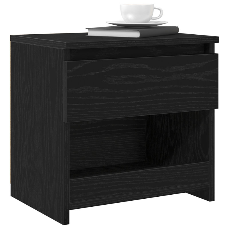 40cm W Manufactured Wood Bedside Table