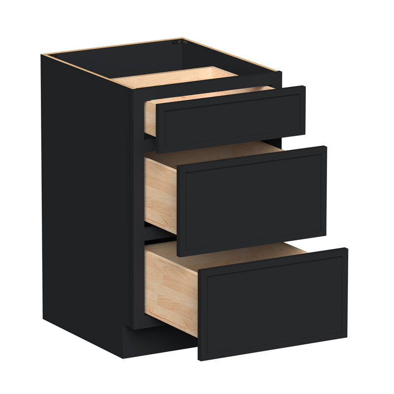 Armoire de tiroir de cuisine prête à assembler l 21 po x P 24 po x H 34,5 po CASAINC, 21"