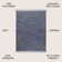 Felicdad Shag Plush Tassel Denim Blue Rug