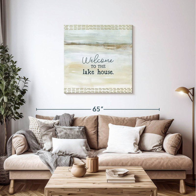 Khylige Lake Escape Welcome Wall Sign