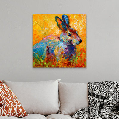«Forest Bunny» par Anke, reproduction sur toile