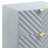 Gaines Gray High Gloss Finish Nightstand