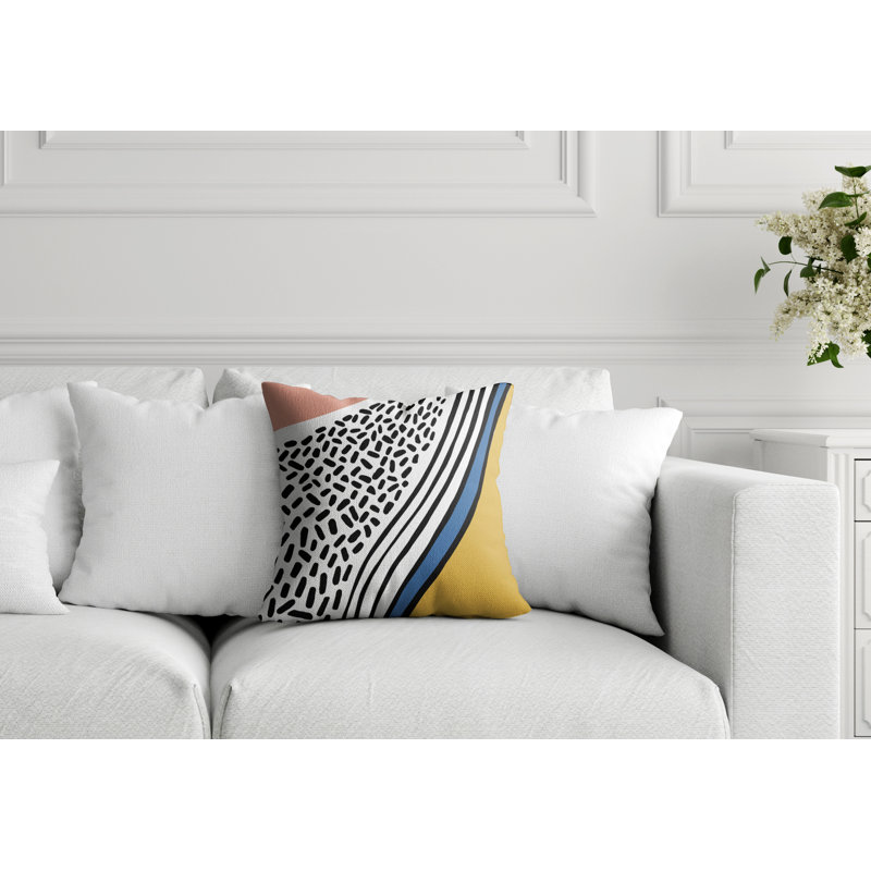 Norma Reversible Pillow Cover, 16" x 16"