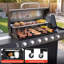 Barbecue au gaz propane à 6 brûleurs de 65 850 BTU avec brûleur latéral (version améliorée)