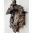  Eight Day Cuckoo Clock – 18 in Height – Hand-Carved Fox, Bird & Grapevine Design