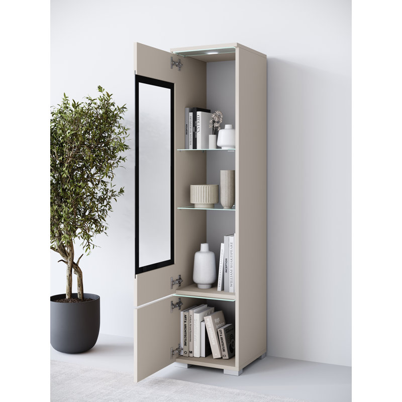 Tarcia Storage Cabinet, Beige