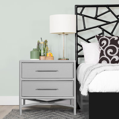 Venice 28'' W Plywood / Laminate Board Nightstand