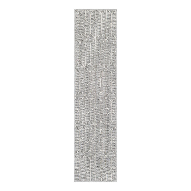 Indoor/Outdoor Trellis Area Rug, Runner 2' x 8'