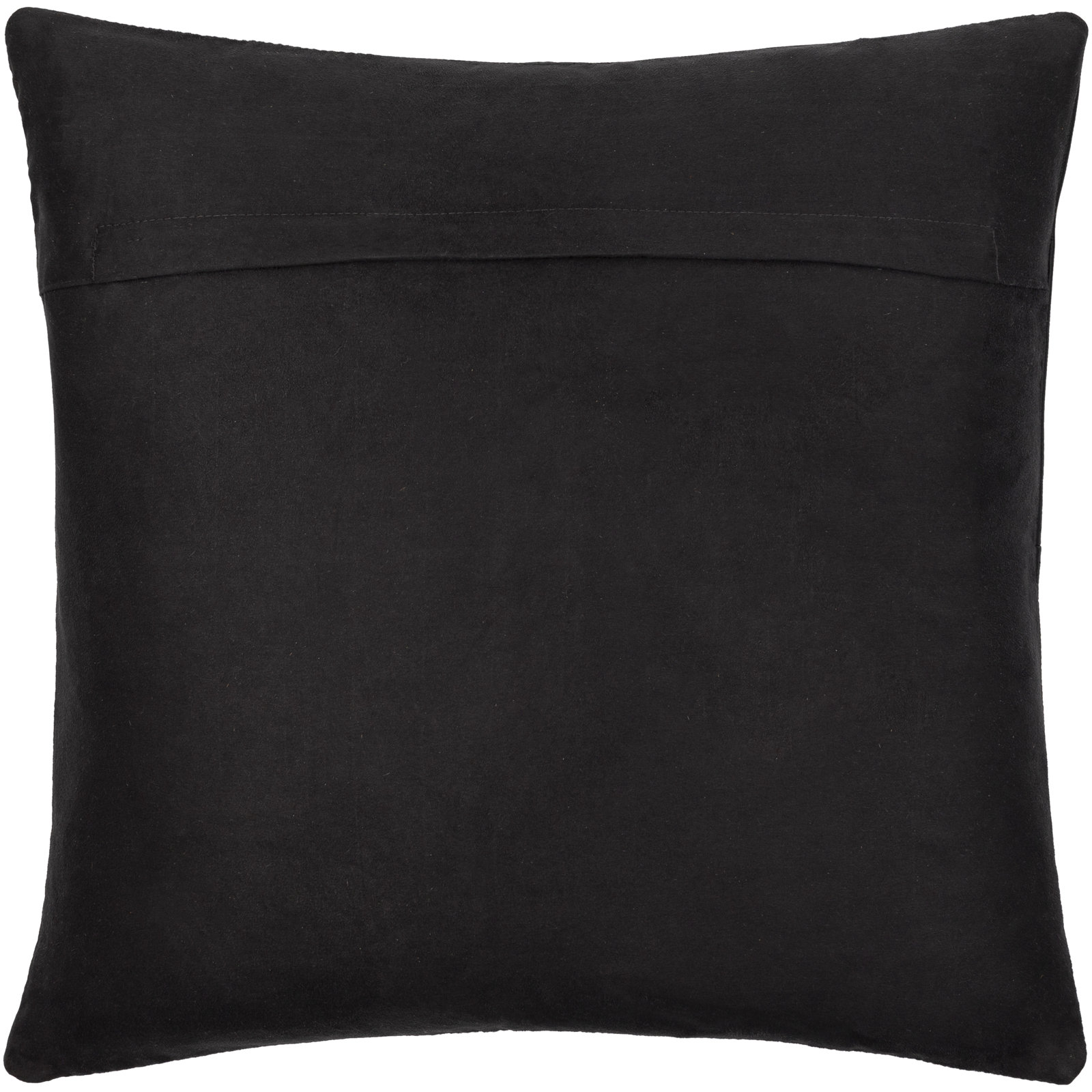 Declan Pillow Cover, Down Fill, Black, 20" x 20"