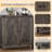 Sideboard Buffet Cabinet with Adjustable Shelf, Modern Farmhouse Kitchen Storage Cabinet-1465476828
