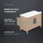 Ensemble de meuble-lavabo simple 42 po OVE Decors Newcastle