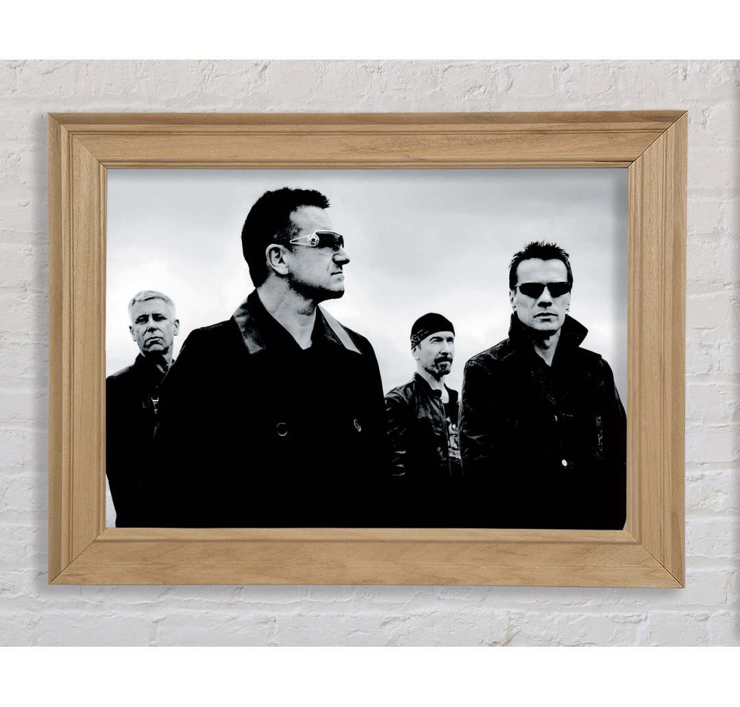 U2 - Einzelne Bilderrahmen Kunstdrucke