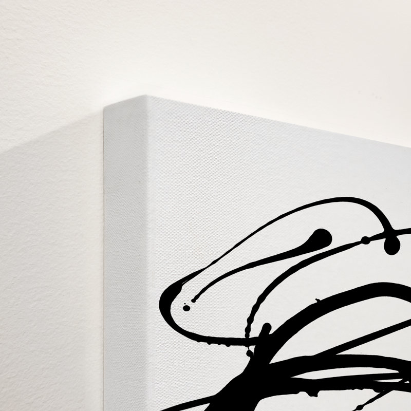 Action Stroke II Print by Elle Youngstrom, Glass Coat, 31" H x 24" W