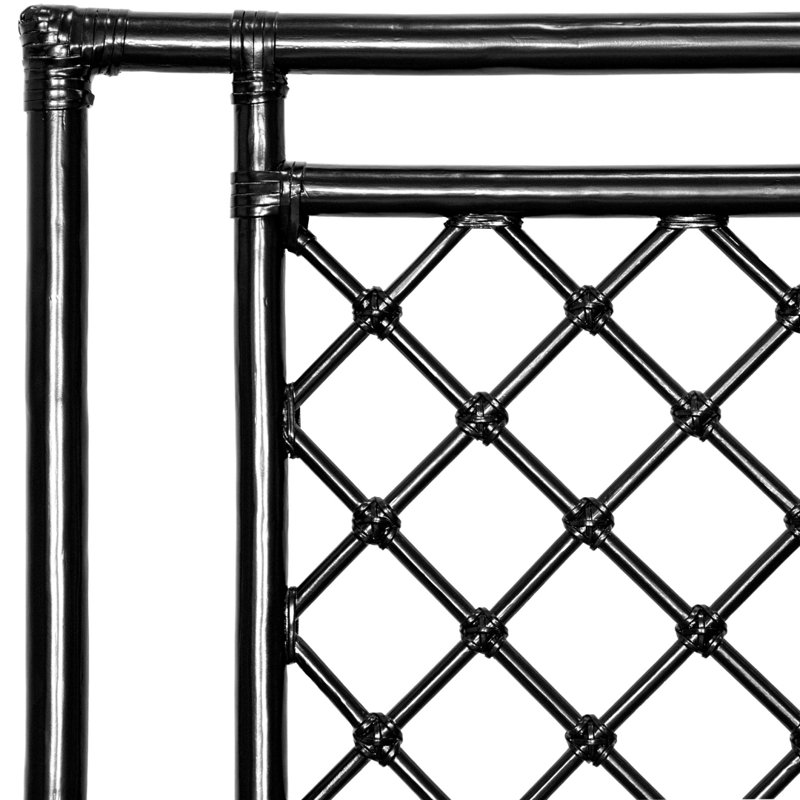 X And Diamond Headboard, Hot Pink, Queen